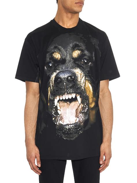 givenchy rottweiler black sweatshirt|Givenchy hdg t shirt.